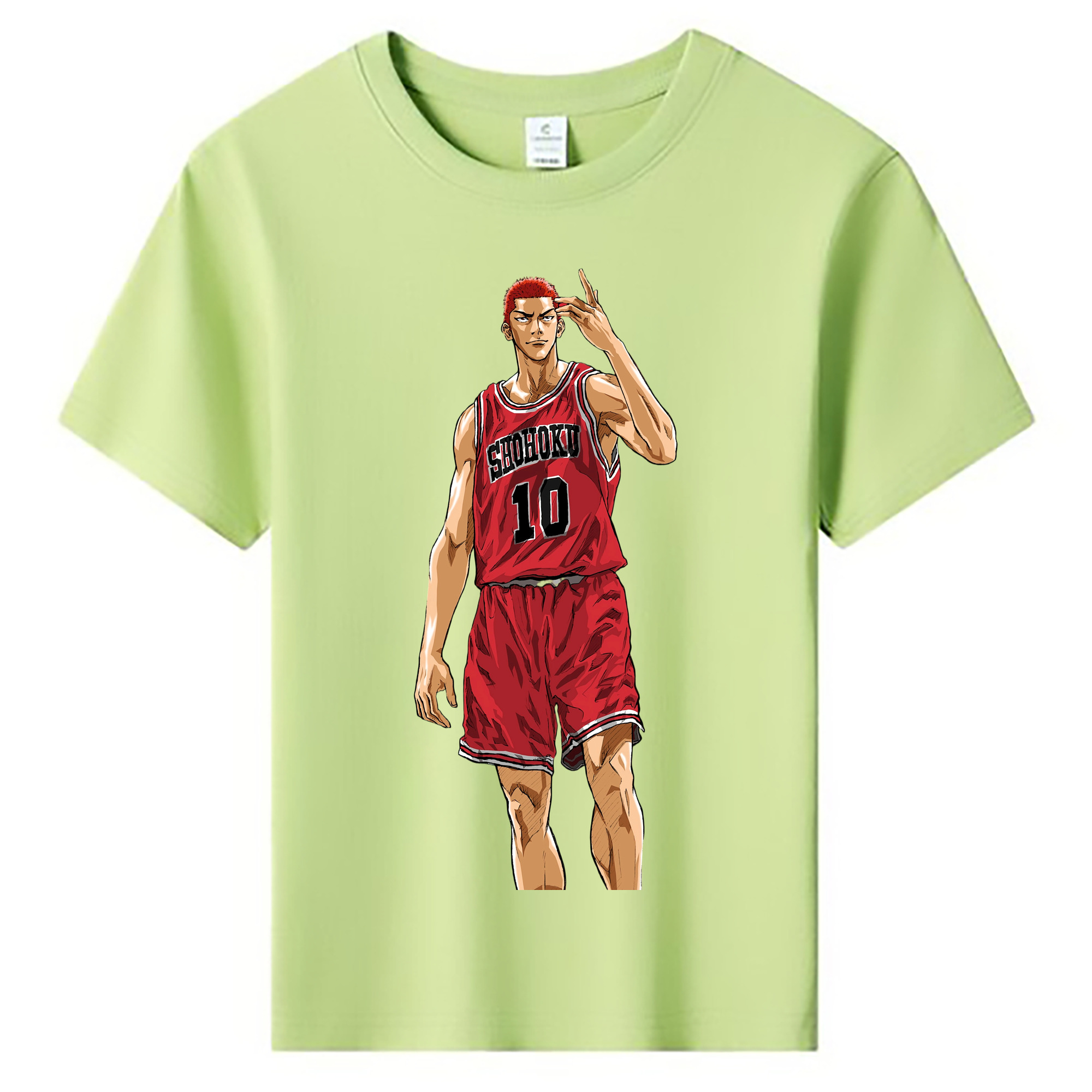 （画像用） SLAM DUNK／スラムダンク 綿100％キッズTシャツ（フロントプリント）
